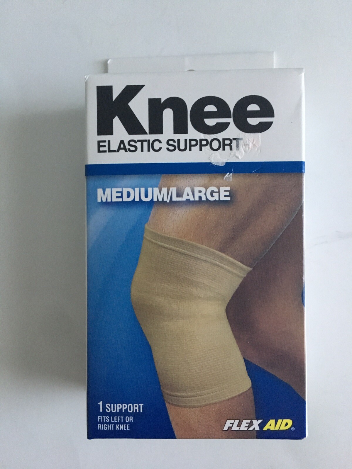 Flex Aid Elastic Knee Stabilizer (Size Medium/Large) Fits Left or Right Knee