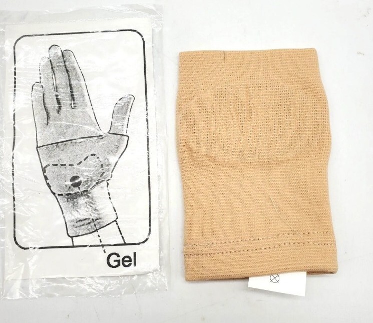 Gel Left Hand Thumb Wrist Support Compression for Carpal Tunnel Arthritis 2 pack