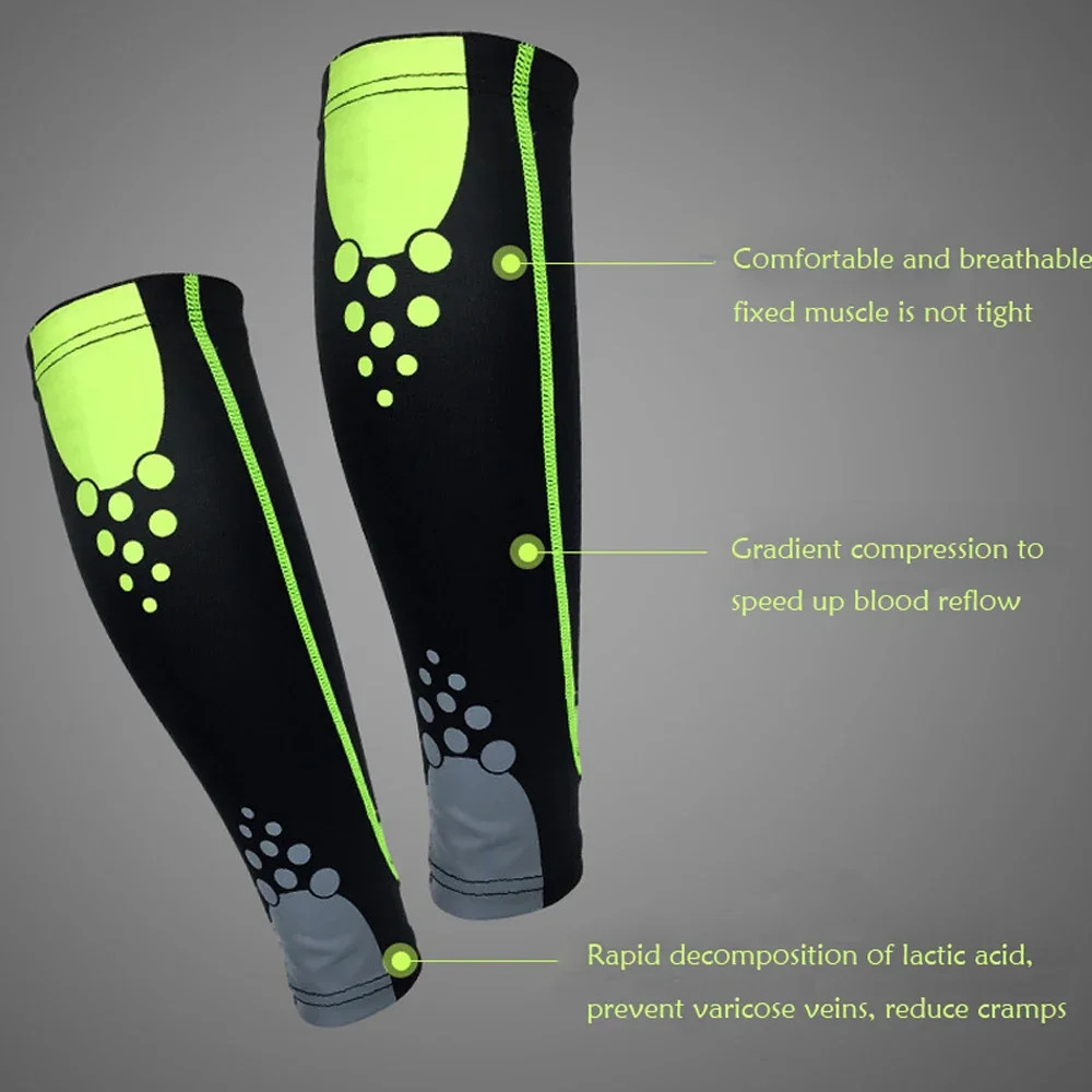 1PC Sport Leg Compression Socks Strong Calf Compression Sleeve Support for Men W