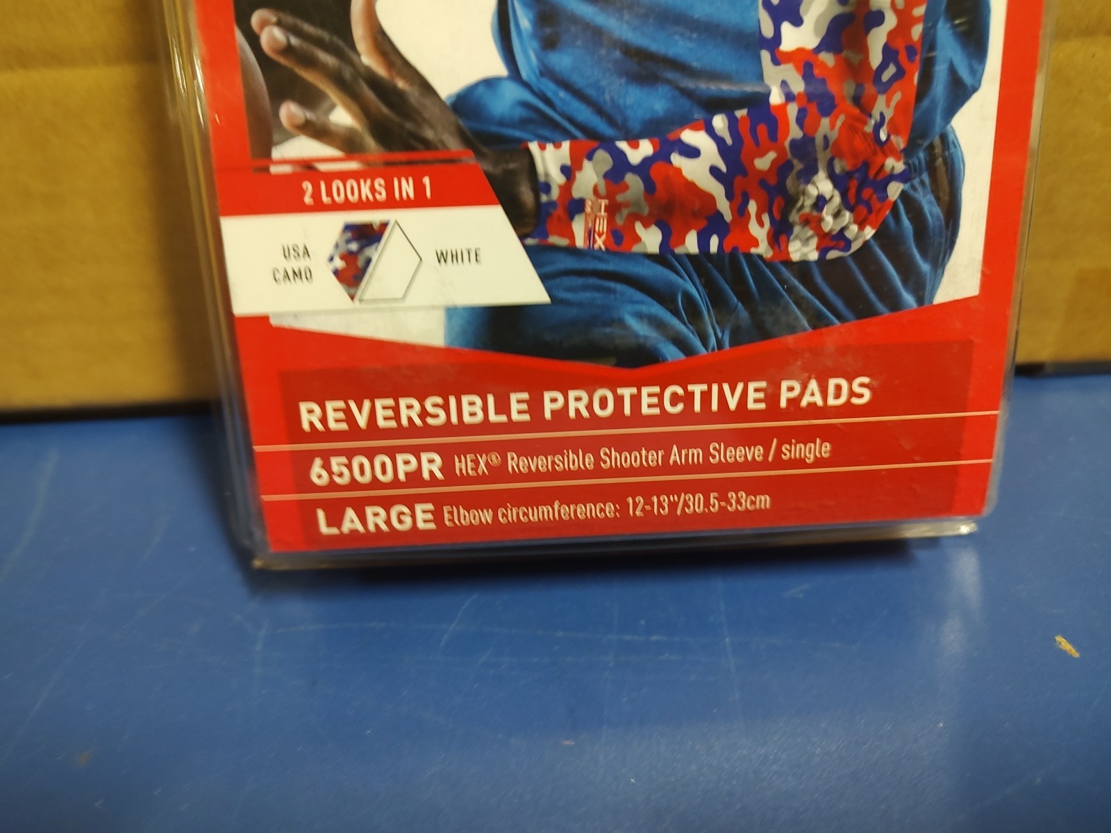 McDavid HEX® Reversible Padded Shooter Arm Sleeve Sports Basketball Football
