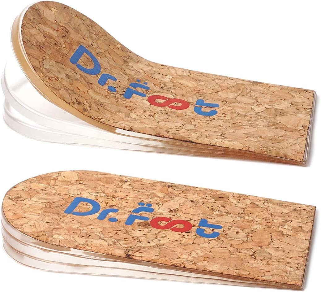Dr. Foot’S Adjustable Orthopedic Heel Lift for Leg Length Discrepancies, Height