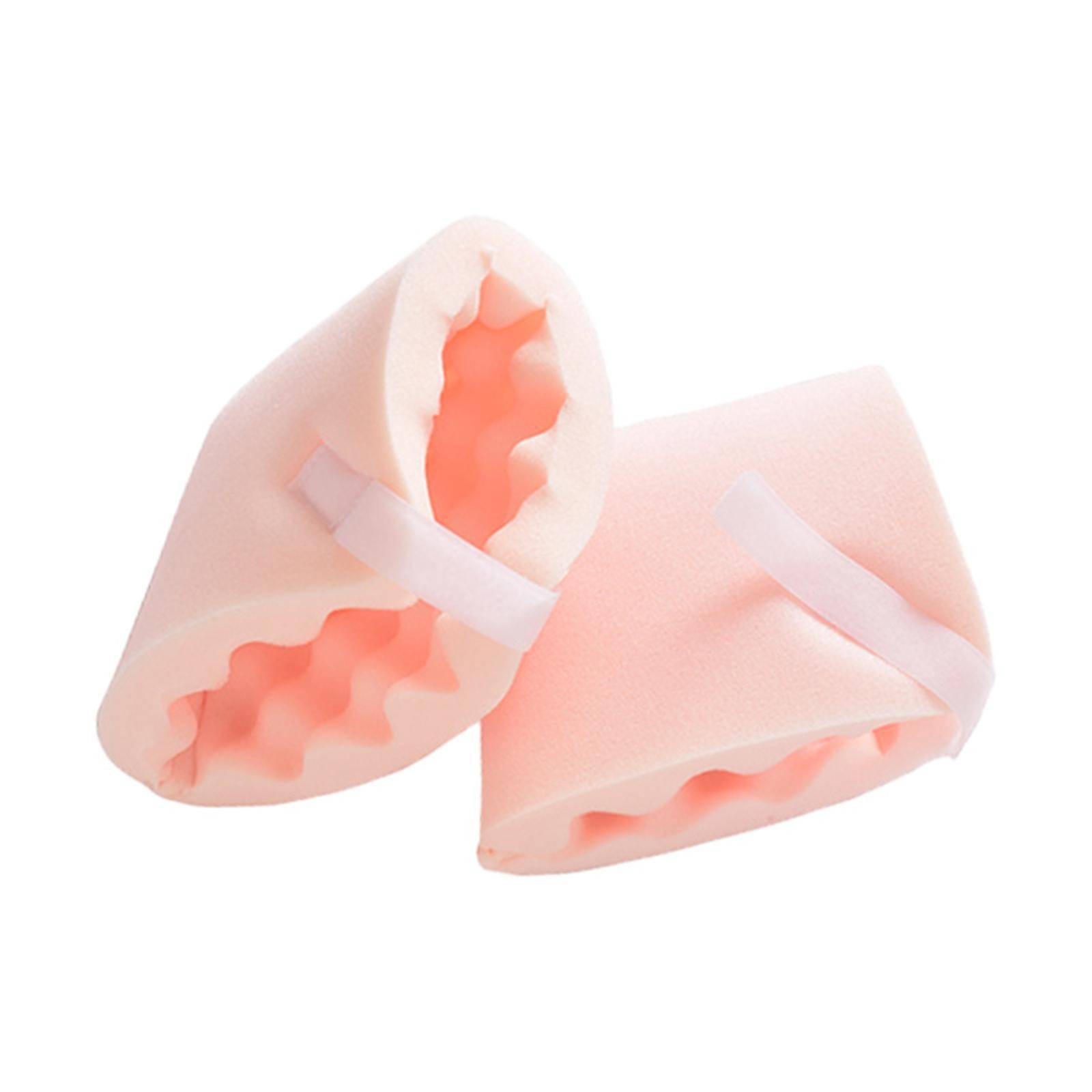 2 Pieces Support Protector Washable Gentle Foot Heel Pillow for Patients