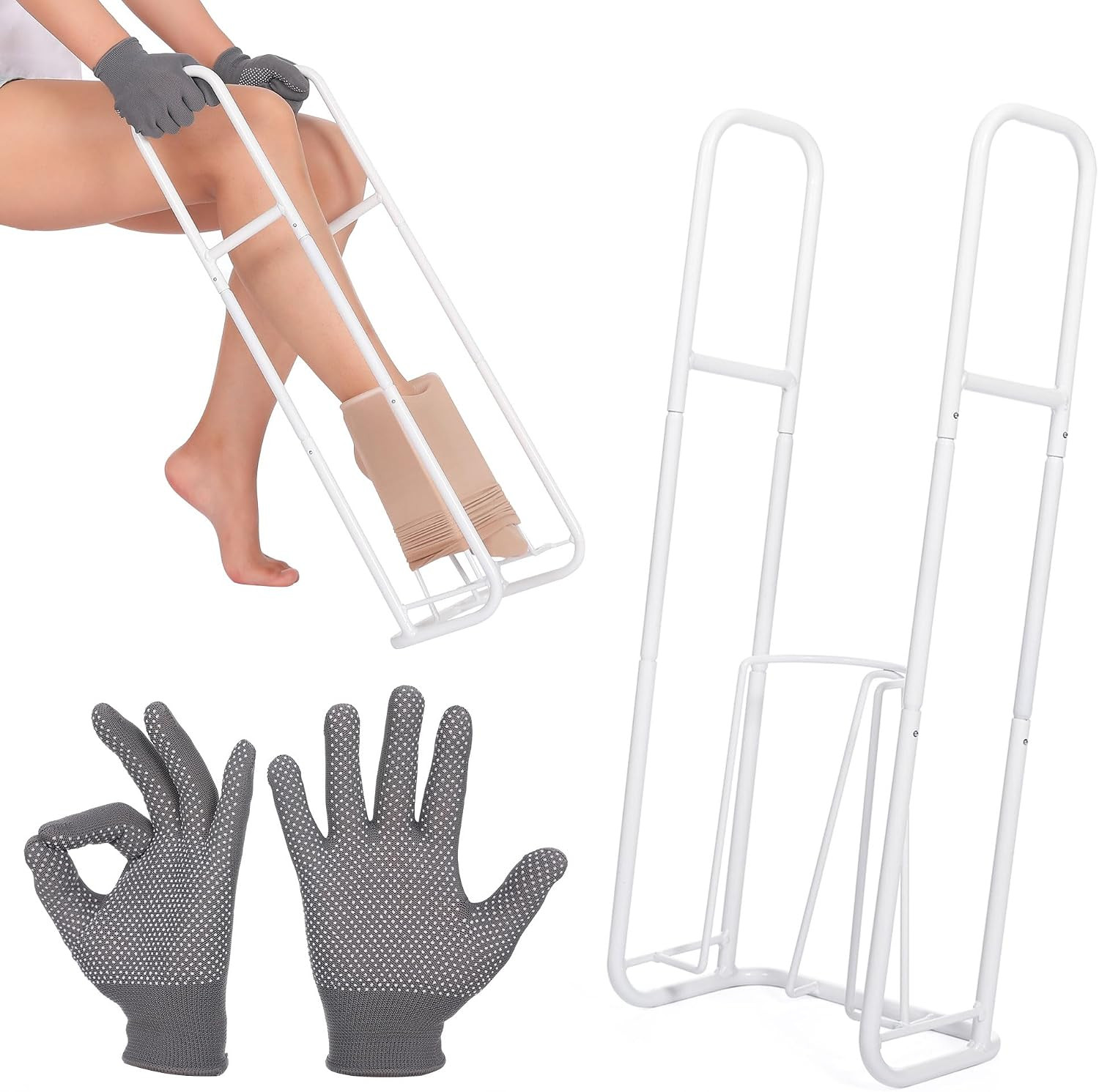Upgraded Extra-Large Compression Sock Aid Device – Sock Aids for Compression
