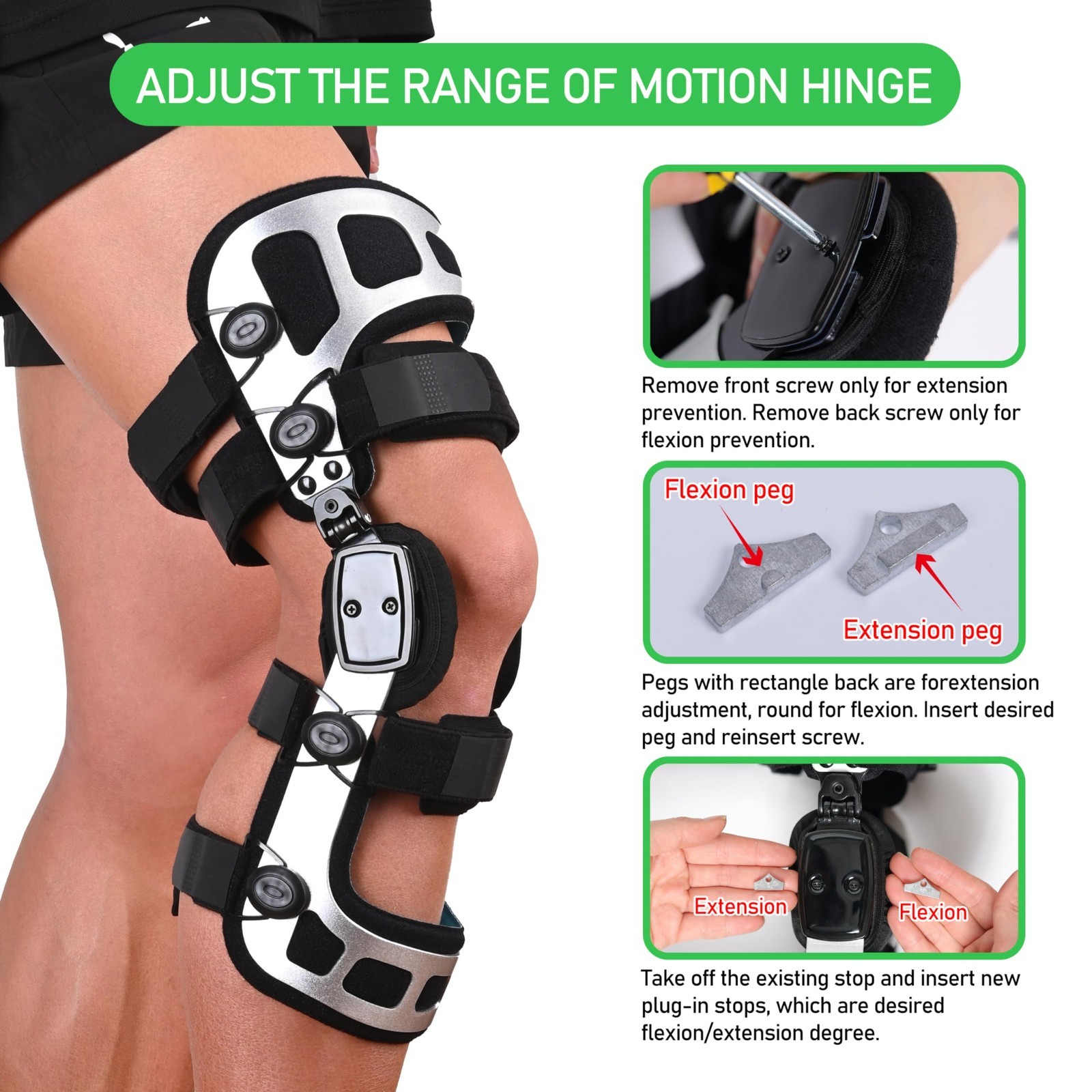 Decompression Knee Braces for Oa, Osteoarthritis, Unloading, Arthritis Pain