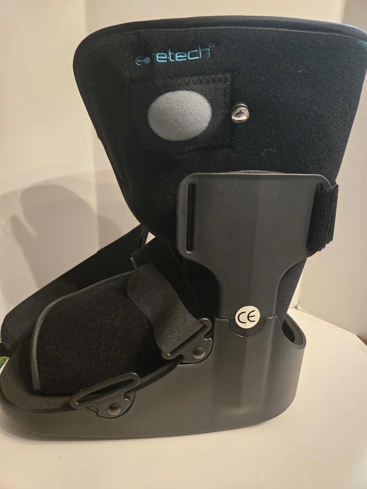 CoreTech 360 Walker Short, Inflatable Walking Boot-Foot/Ankle Support Brace, MED