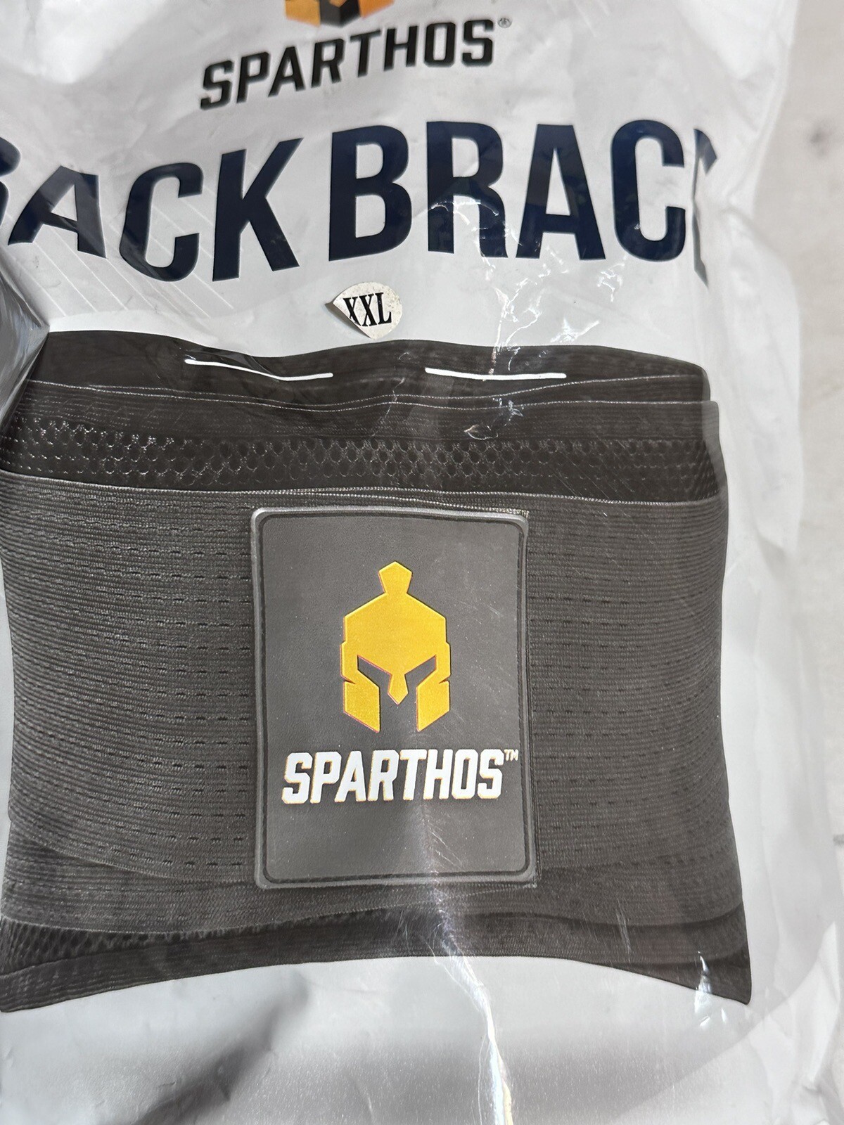 Sparthos XXL Back Brace – Adjustable w/Removable Lumbar Pad – New. Sealed🔥”