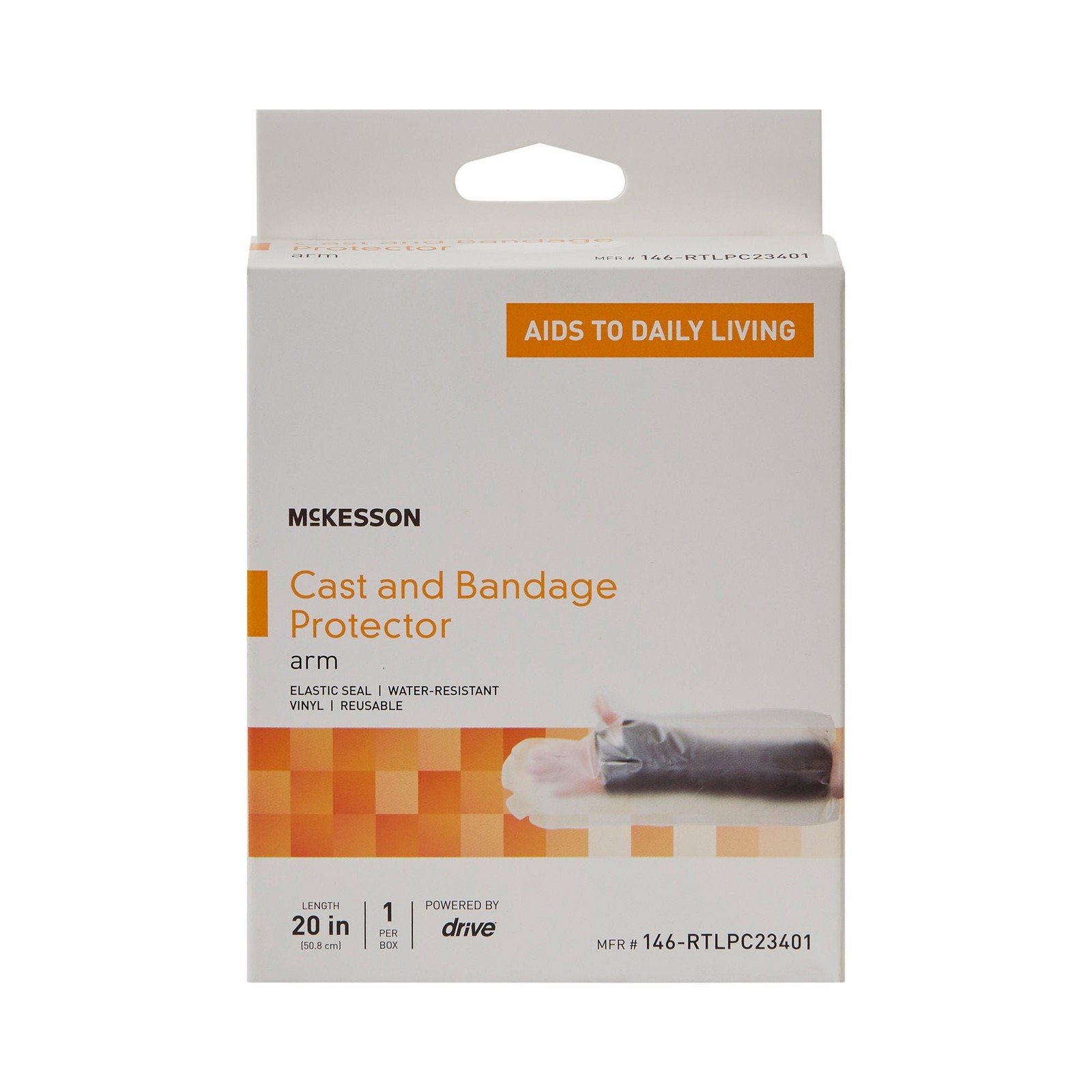 McKesson Arm Cast Protector One Size 20″ Polyvinyl 146-RTLPC23401