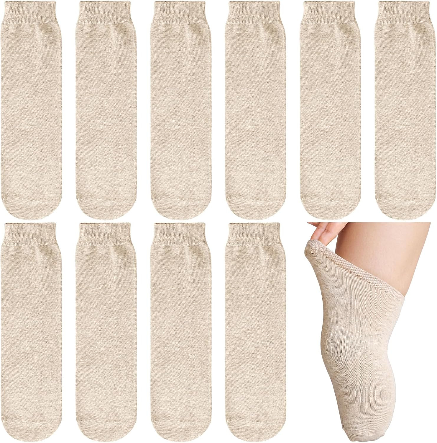 10 Pcs Prosthetic Stump Shrinkers Amputee Socks Stump Shrinker Prosthetic Limb S