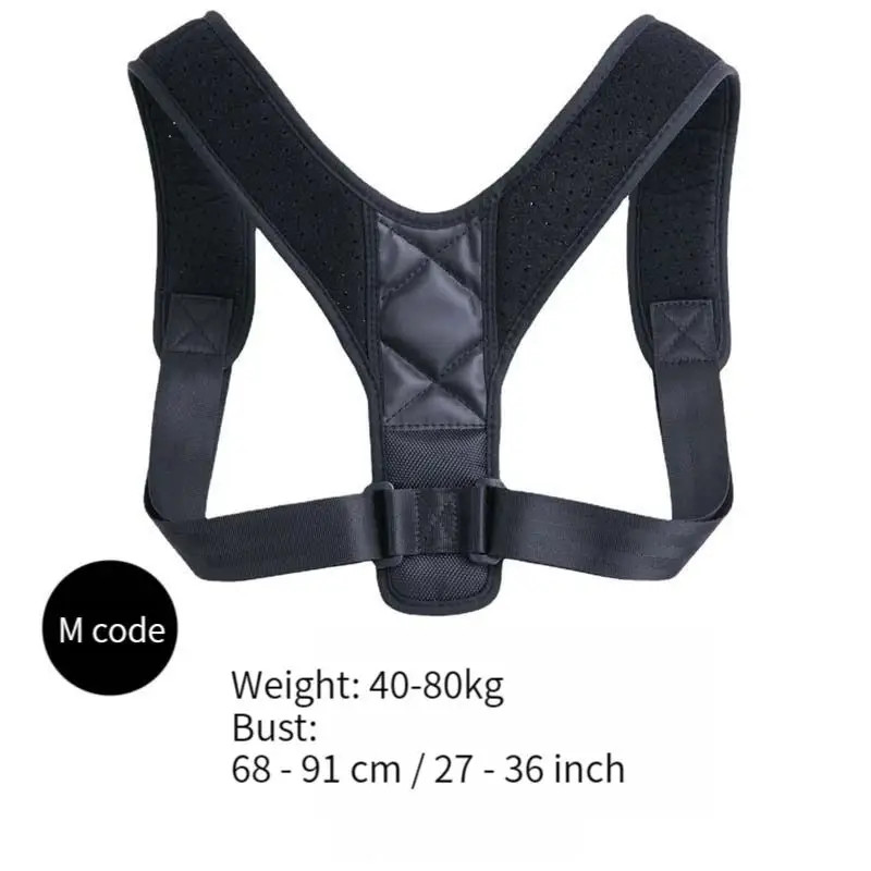 Back Support Correction Belt Unisex Body Shaper Breathable Hunchback Brace