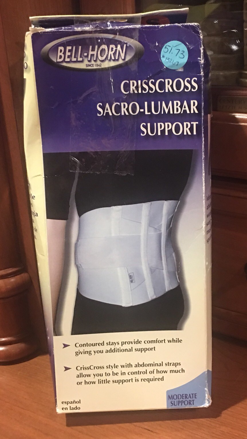 Bell-Horn CrissCross Sacro-Lumbar Support Small Moderate Support