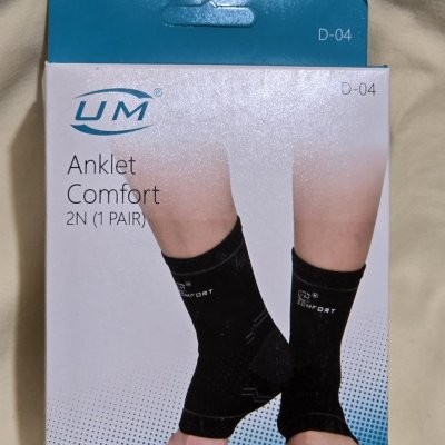 United Medicare UM Anklet Comfort 2N 1 Pair Ankle Support Brace D-04 Medium