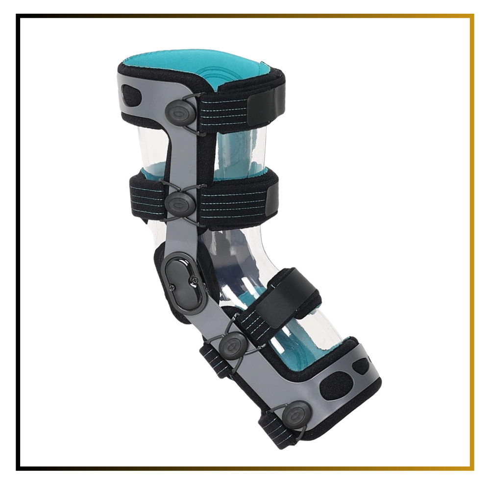 XL Left Knee Brace Komzer ACL Support MCL PCL Meniscus Pain Sports Use