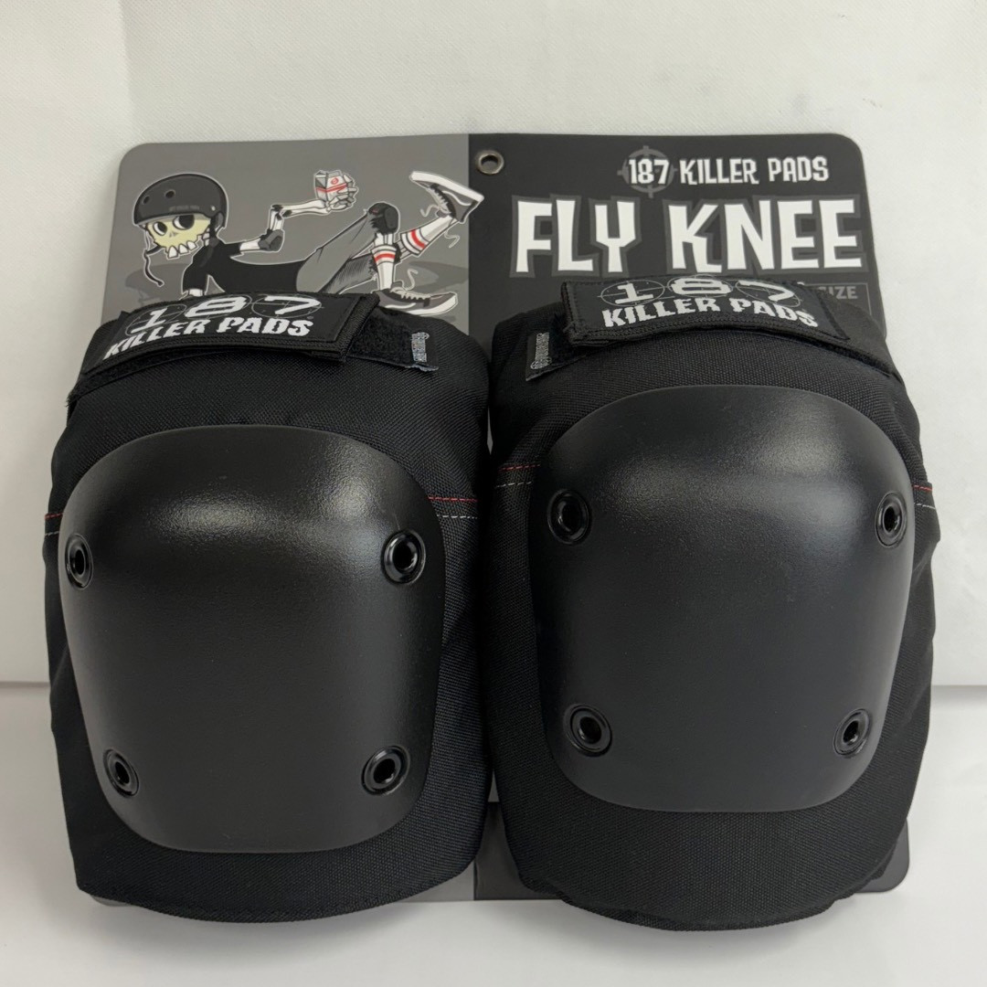 187 Fly Knee pads Black *Minor Surface Cracks* – NEW FREE SHIPPING AUS