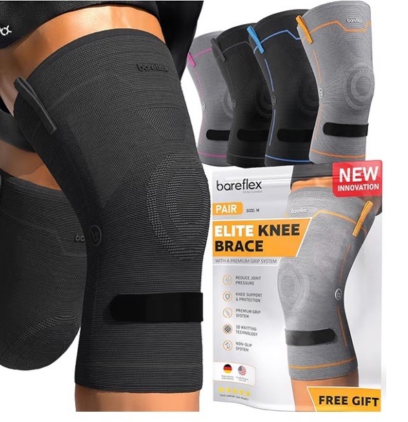 Knee Brace Bareflex ELITE PAIR XXL UNISEX FREE GIFT