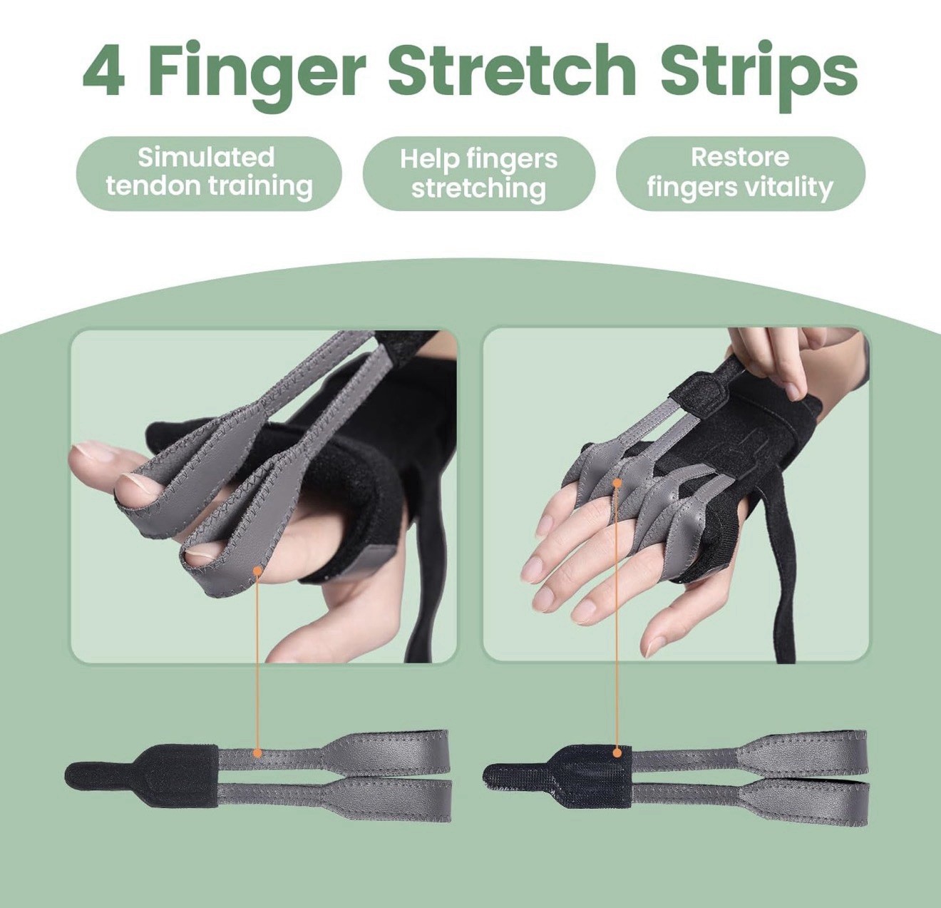 Dr Finger Radial Nerve Palsy Splint/Brace Wrist Drop, Adjustable, Fits R & L
