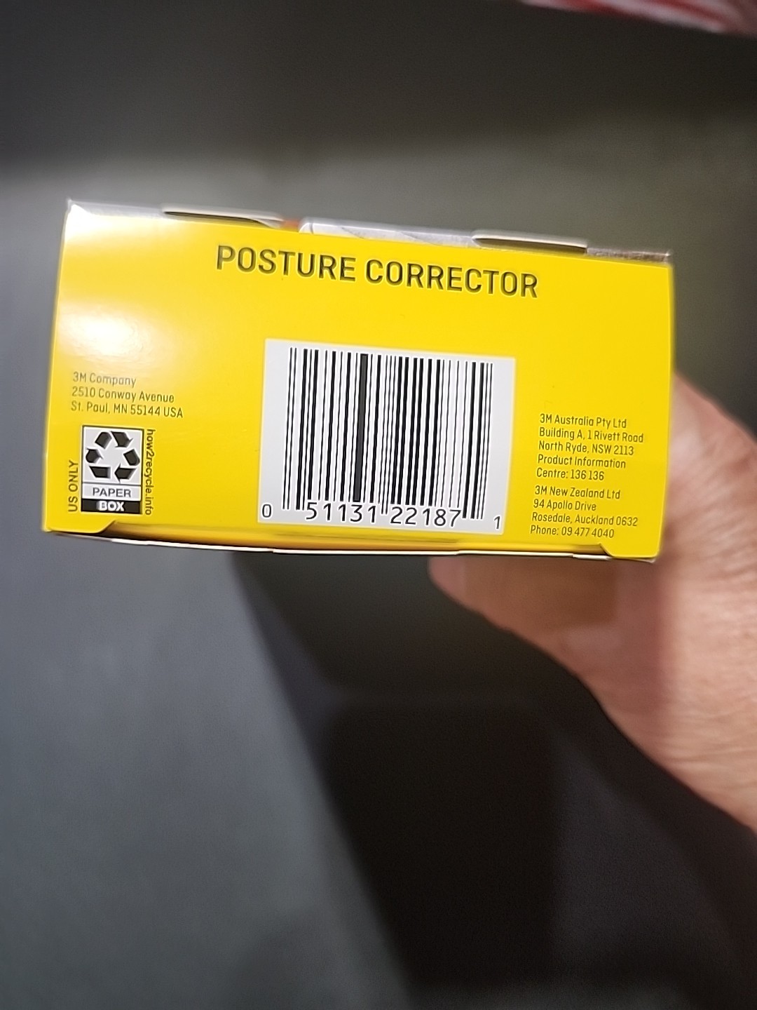 3M Futuro Posture Corrector, Adjustable One Size Fits Most