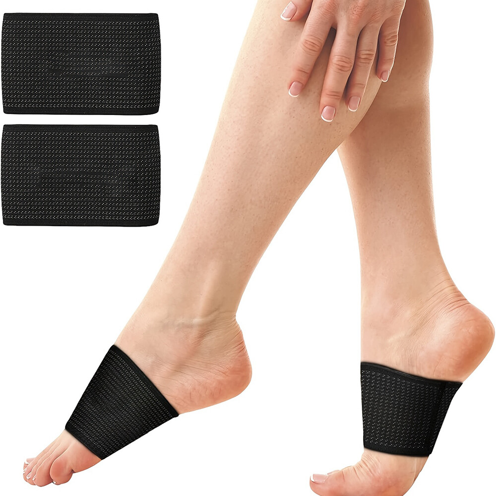 Ankle Brace Support Compression Sleeve Pain Relief Plantar Fasciitis Foot Wrap