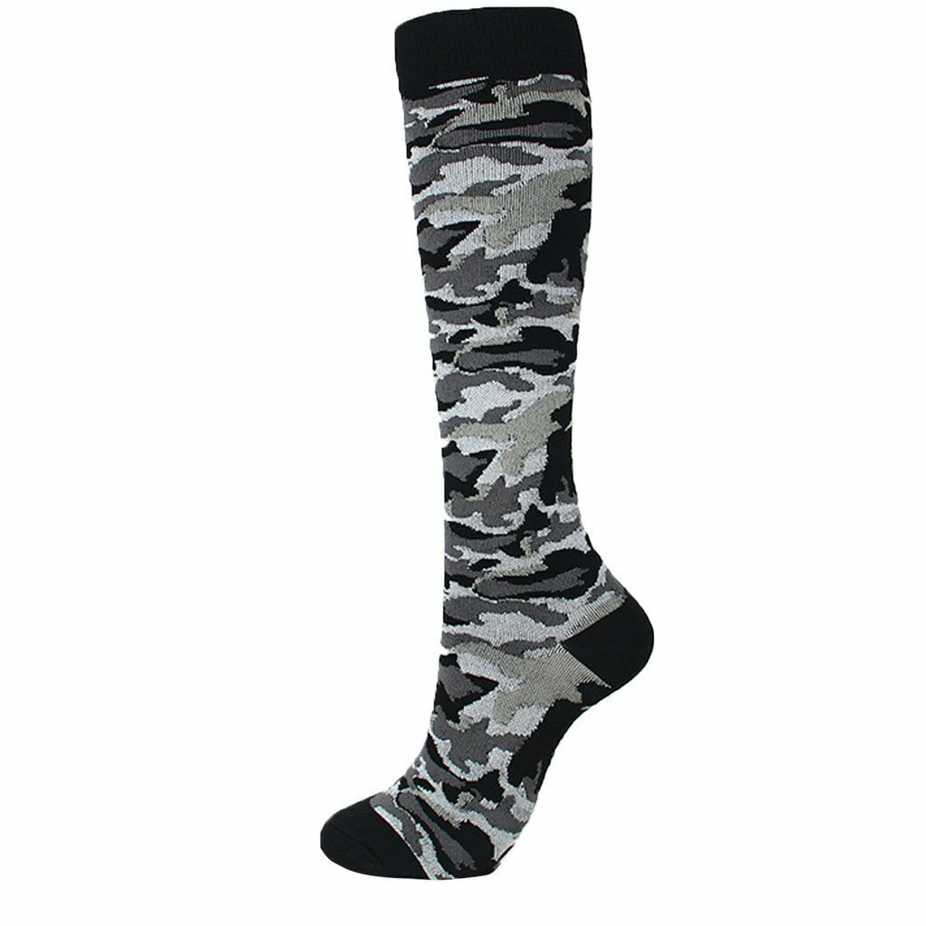 2pc Nylon Compression Socks 20-30mmHg Graduated Support Mens Womens Sports Socks