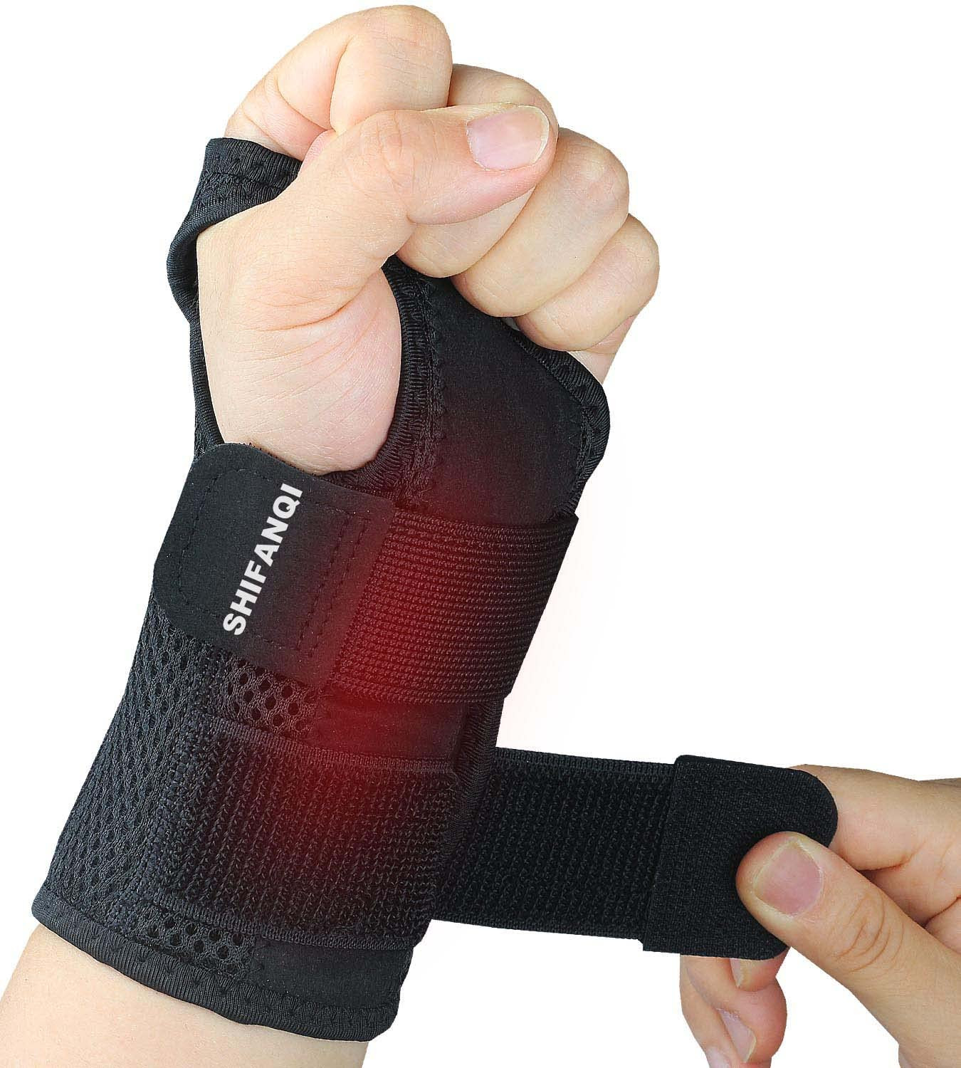 Compression Wrist Brace for Men and Women, Recovery Night Wrist Sleep Support…
