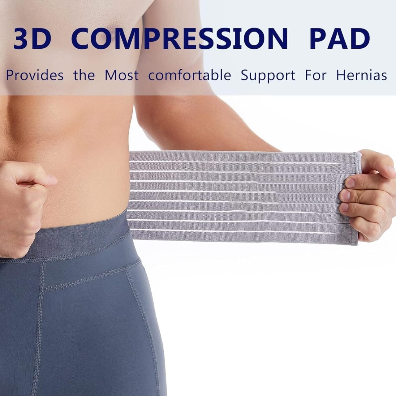 Umbilical Hernia Belt Truss Abdominal Support Brace Helps Relieve Stomach Pain
