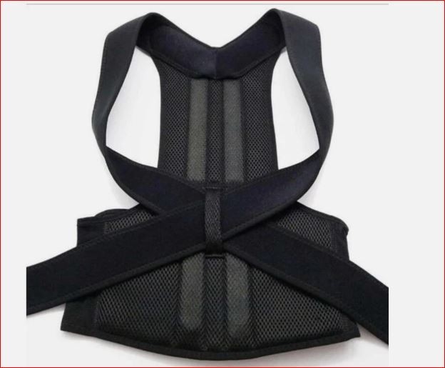 Adjustable Posture Corrector Low Back Support Shoulder Brace Belt for Men Women