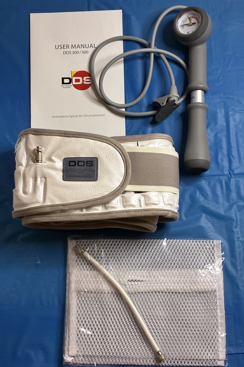 DDS500 Lumbar Decompression Back Brace Disc Disease Solutions Size L
