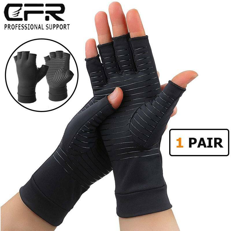 Compression Arthritis Gloves Copper Medical Support Fit Carpal Tunnel Relief US