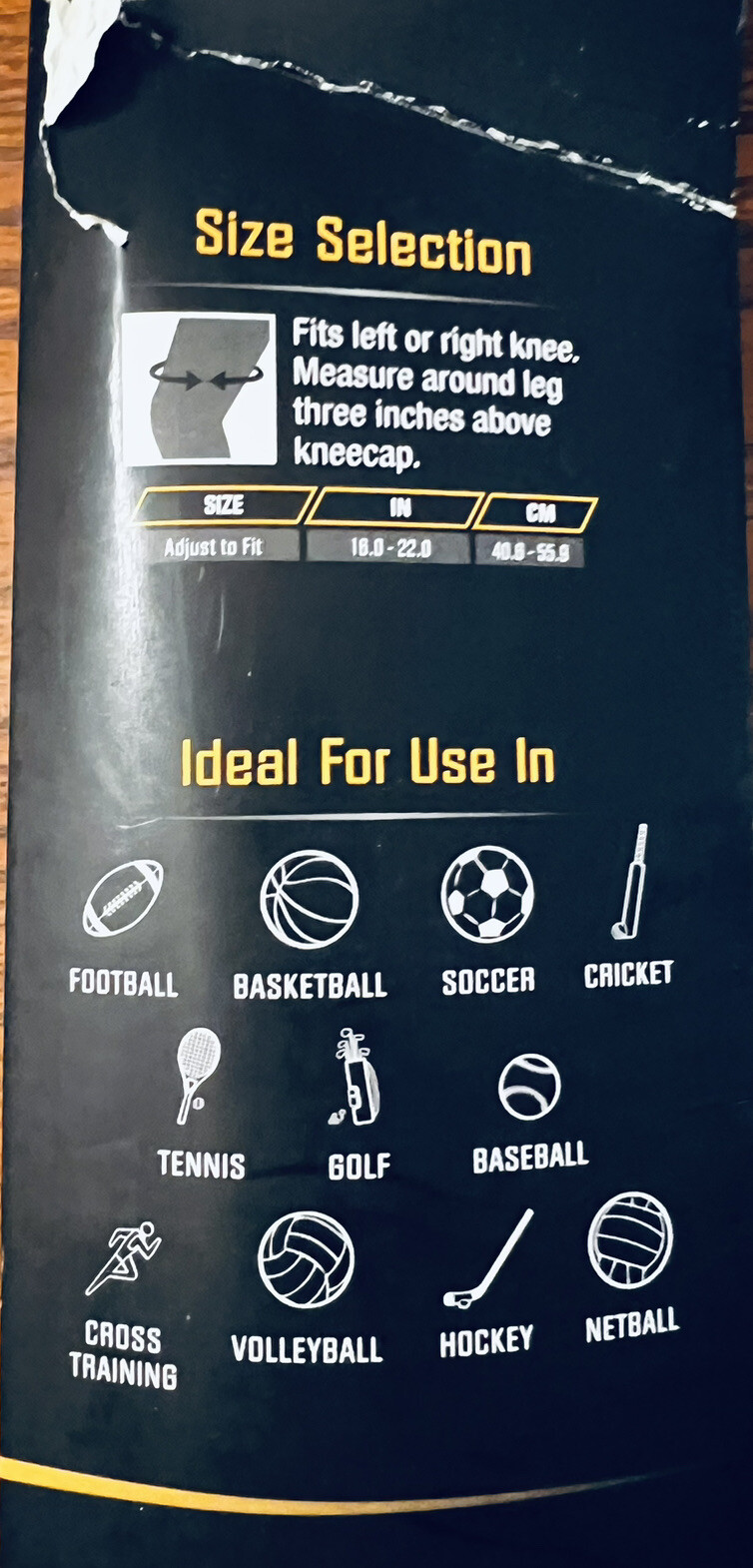 ACE Adjustable Hinged Knee Brace Improved Size Range (see description)
