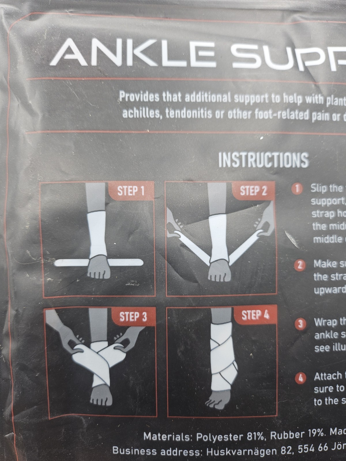 Sleeve Stars Ankle Support Relief Achy Ankle & Feet Single Unisex