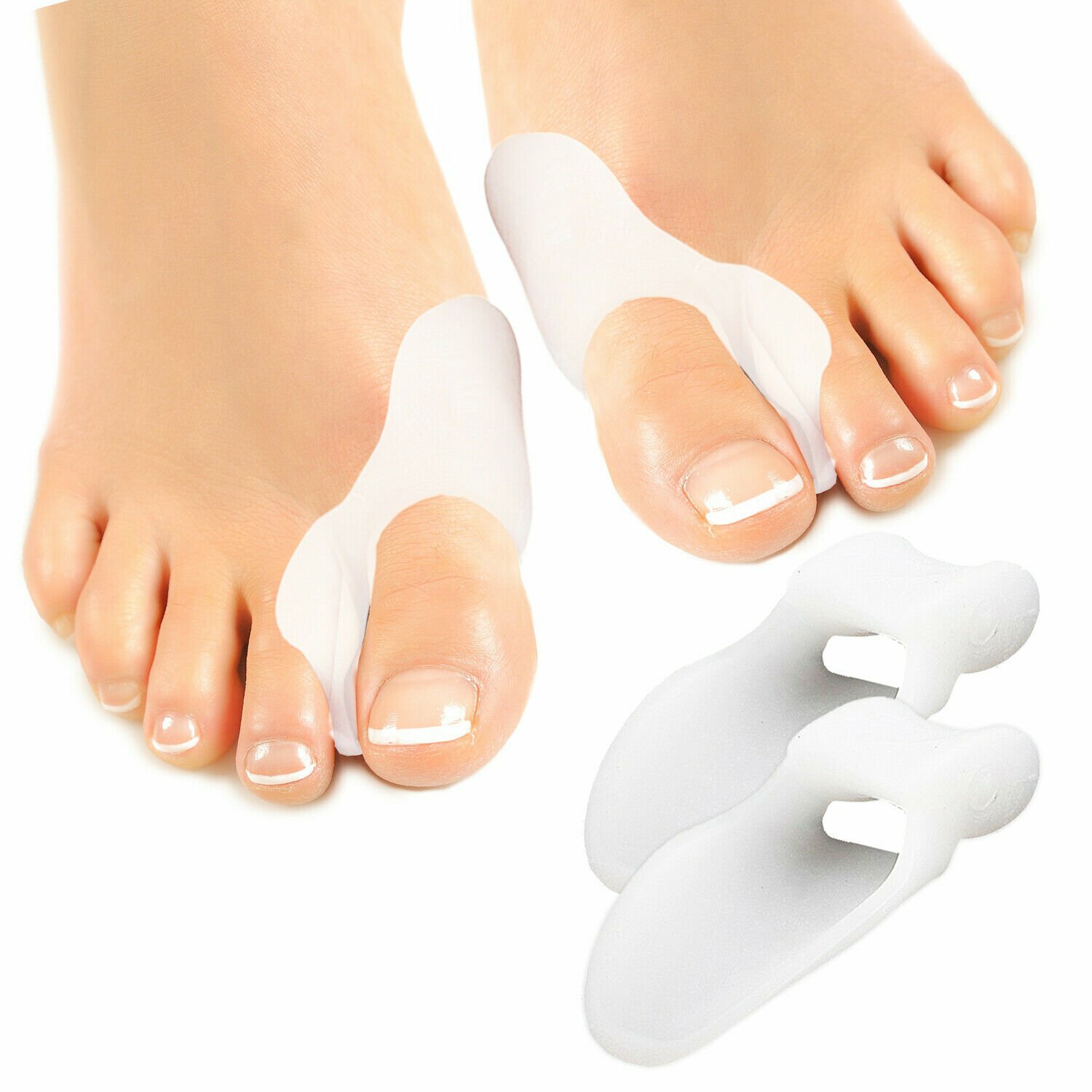 Complete Orthopedic Bunion Corrector and Relief Kit Hallux Valgus Care 8 Pieces