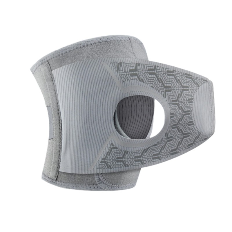 Shock Absorption Breathable Sport Knee Brace with Spring Stabilizers for Running