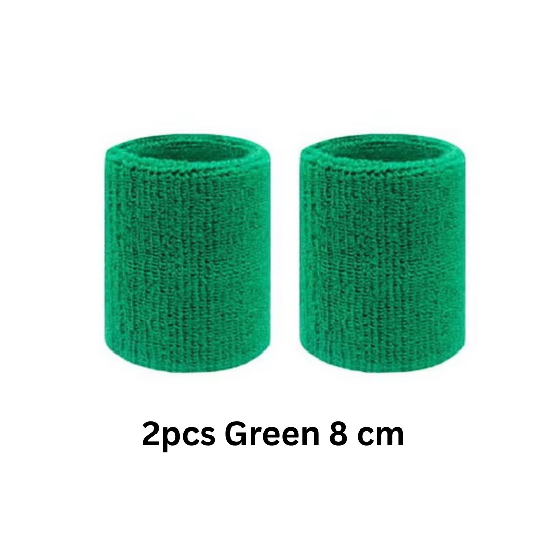 2PCS Sports Sweatbands Wristbands for Tennis Basketball Gym Fitness Wrist Suppor