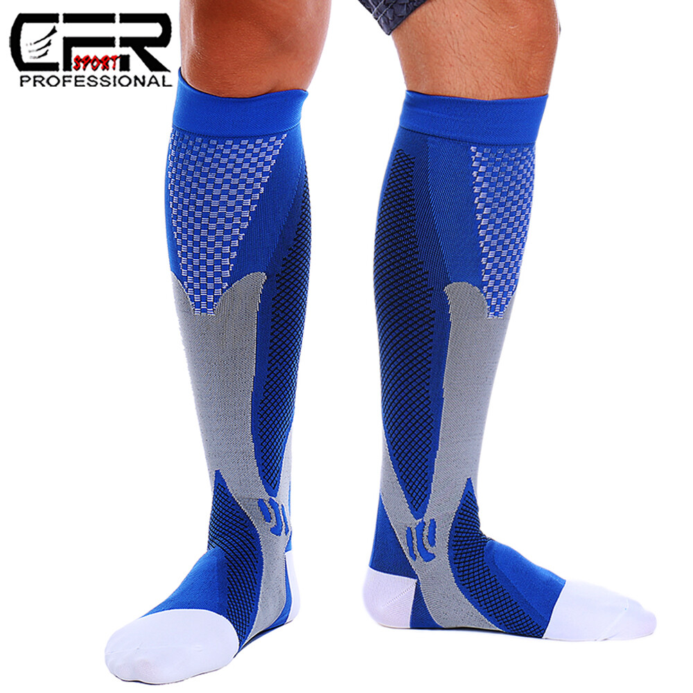 1-3 Pairs Copper Compression Socks 20-30mmHg Graduated Support Mens Womens S-XL