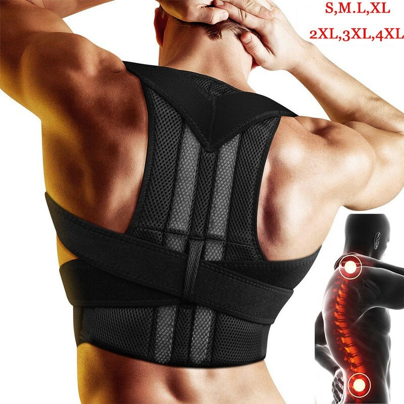 US STOCK Heavy Lifting Lumbar Back Waist Support Belt Brace For Work Men/Women