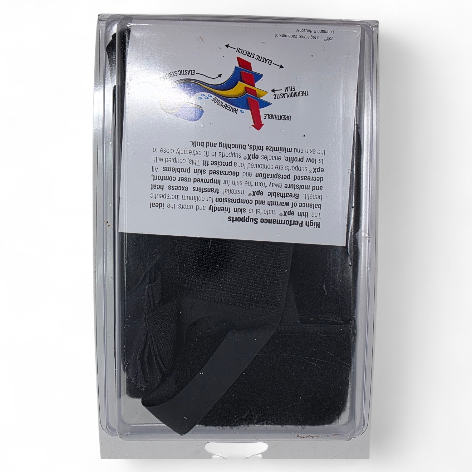 NEW epX 6388 XL V-Lock Ankle Stabilizer Brace Medial/Lateral Foam Pads