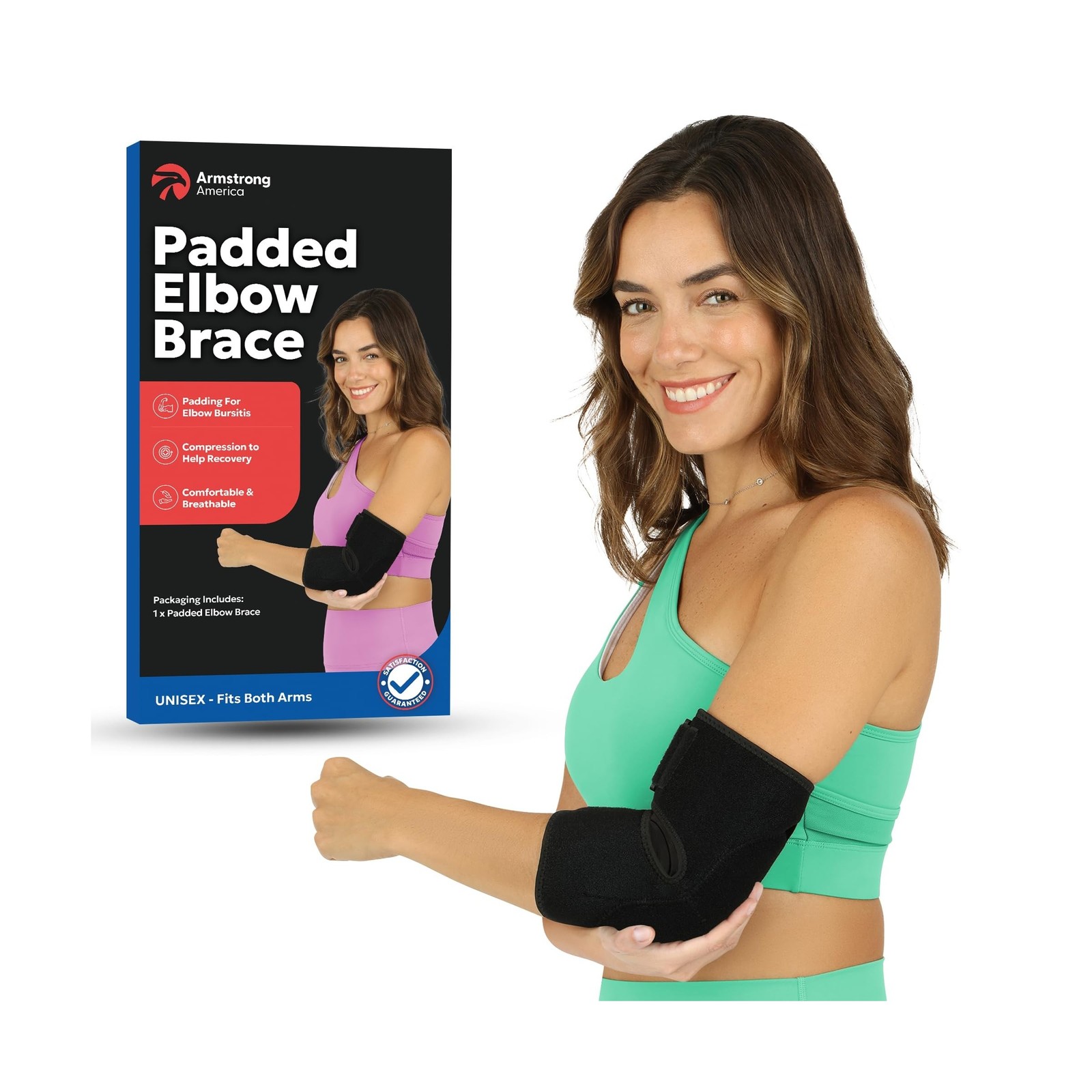 Soft Elbow Pad For Bursitis & Elbow Tendonitis Relief Wrap | Pa… FAST USA SHIP