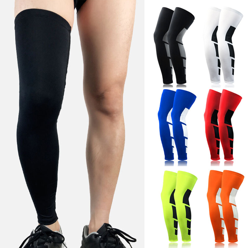 Outdoor Breathable Compression Leg Thigh Sleeves Knee Support Long High Stocking