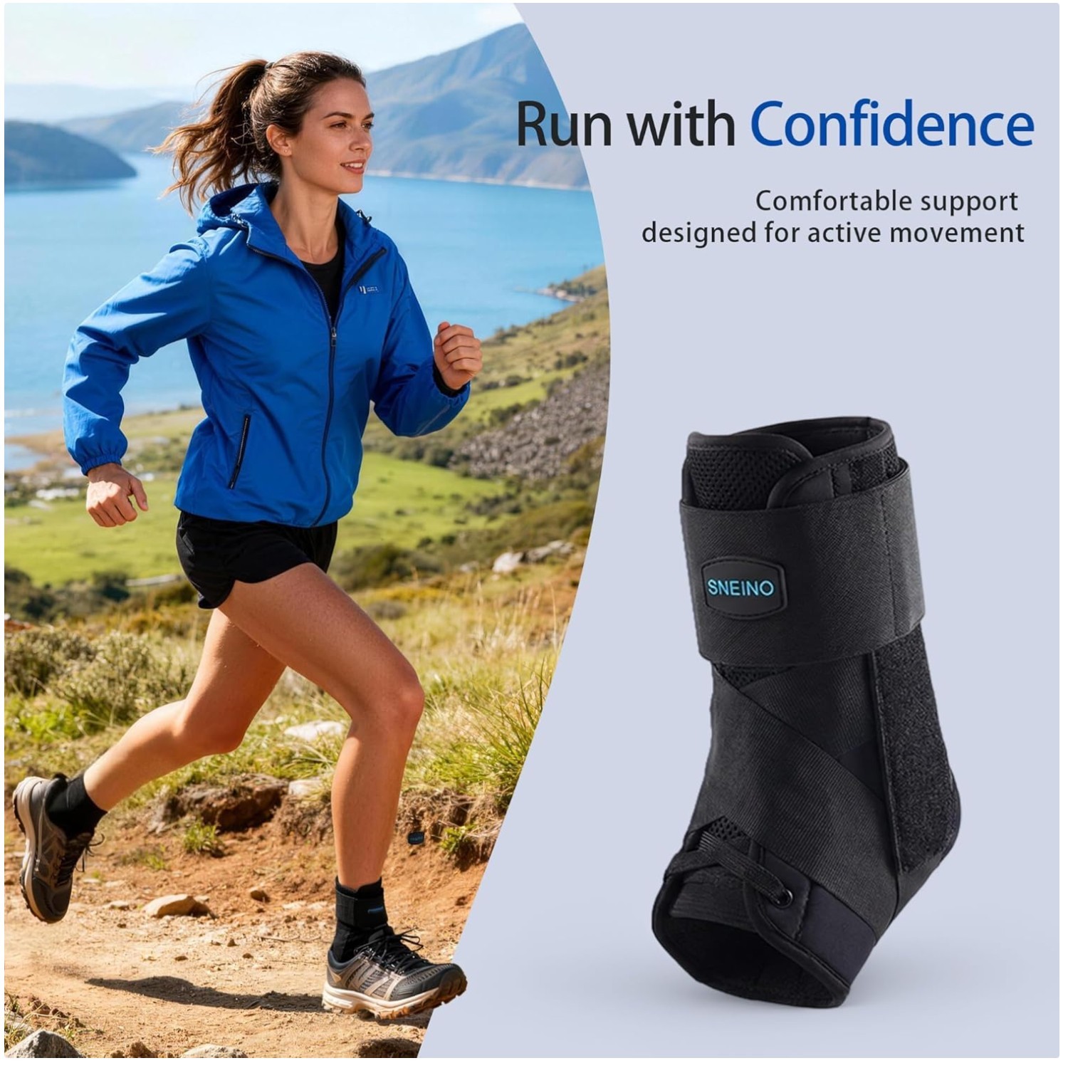 Lace-up Ankle Stabilizer – Injury Recovery & Basketball