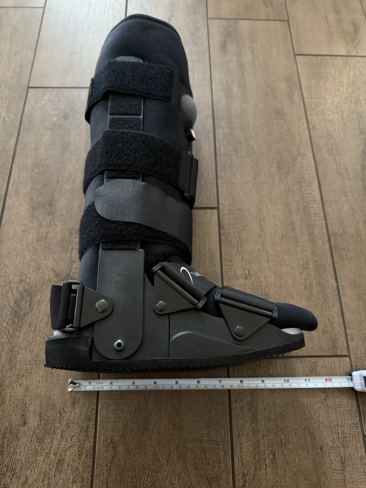 DeRoyal Pacesetter Orthopedic Tall Walker Boot Black Size Small