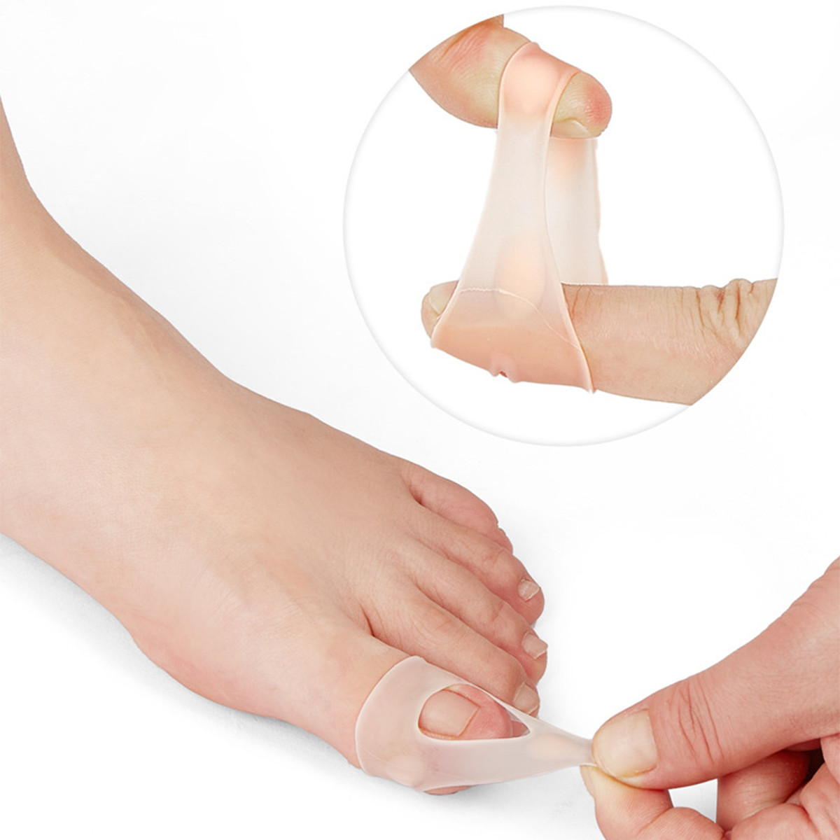 Big Toe Protectors Silicone Toe Caps To Cushion Toe Blister Corn Callus Walking