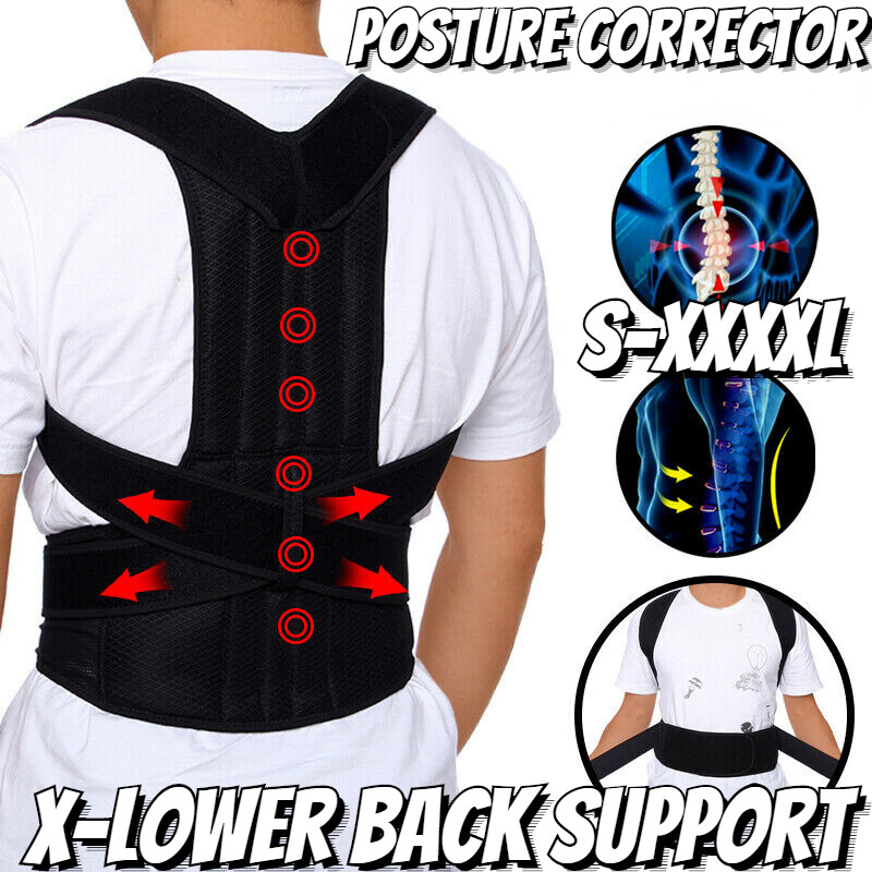 Anti-hunchback Correction Training Belt Brace Posture Corrector For Women Men US