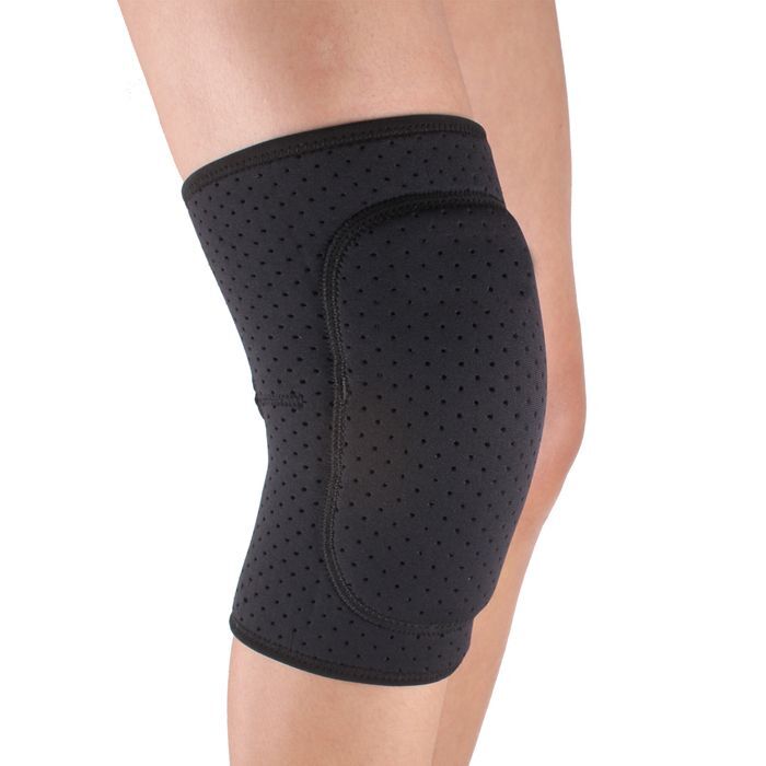 KA Comfortable Enhanced Ventilate Black Sports Knee Pads Protector SX614
