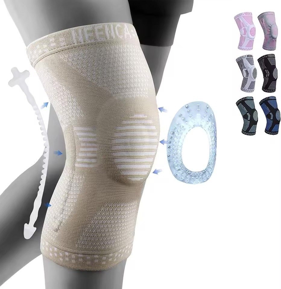 NEENCA Copper Knee Brace Knee Support with Patella Gel Pad &Side Stabilizers