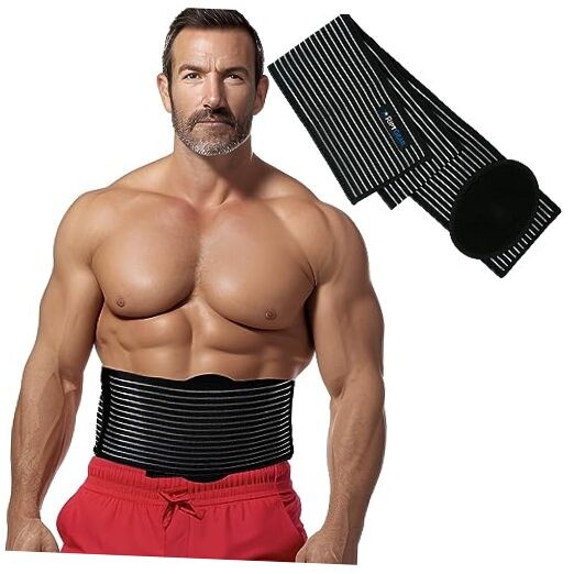 Umbilical Hernia Belt for Men and Women – Abdominal Large/X-Large (Pack of 1)