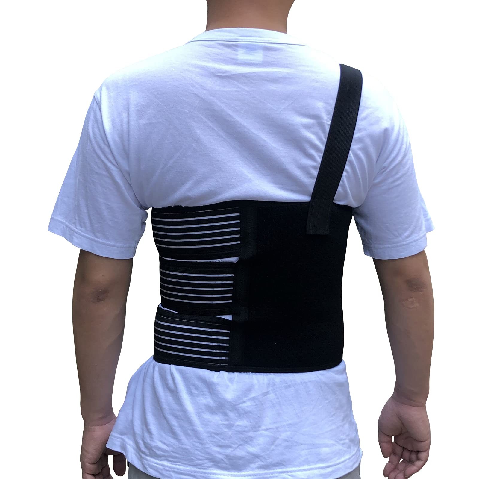 Rib Belt Chest Binder Compression Support for Rib Injury Pain Relief