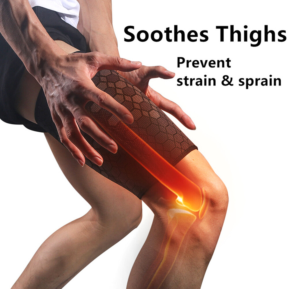 1Pc Leg Brace Compression Support Hip Sciatica Nerve Pain Relief Thigh Hamstring