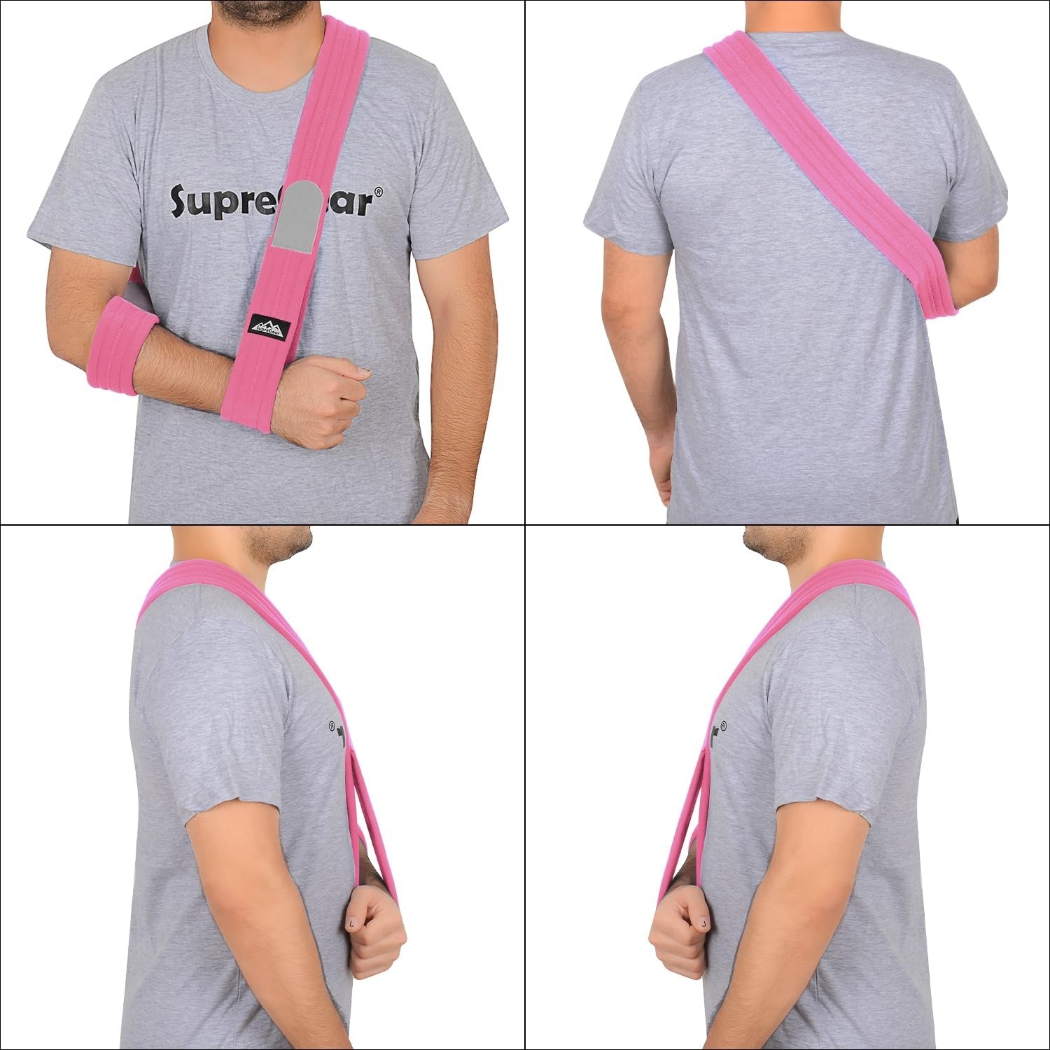 Ergonomic Adjustable Arm Sling for Fractures & Post-Surgery – One Size Fits All