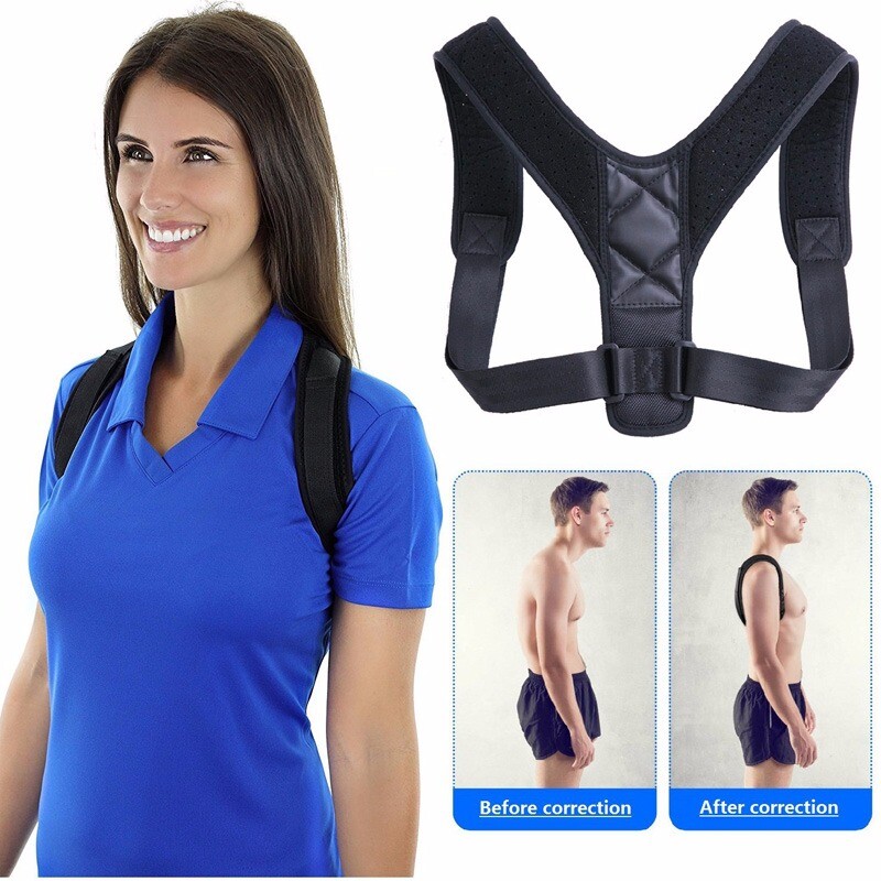 Elastic Posture Corrector Correction For Women /Men Brace Belt Back Should Top