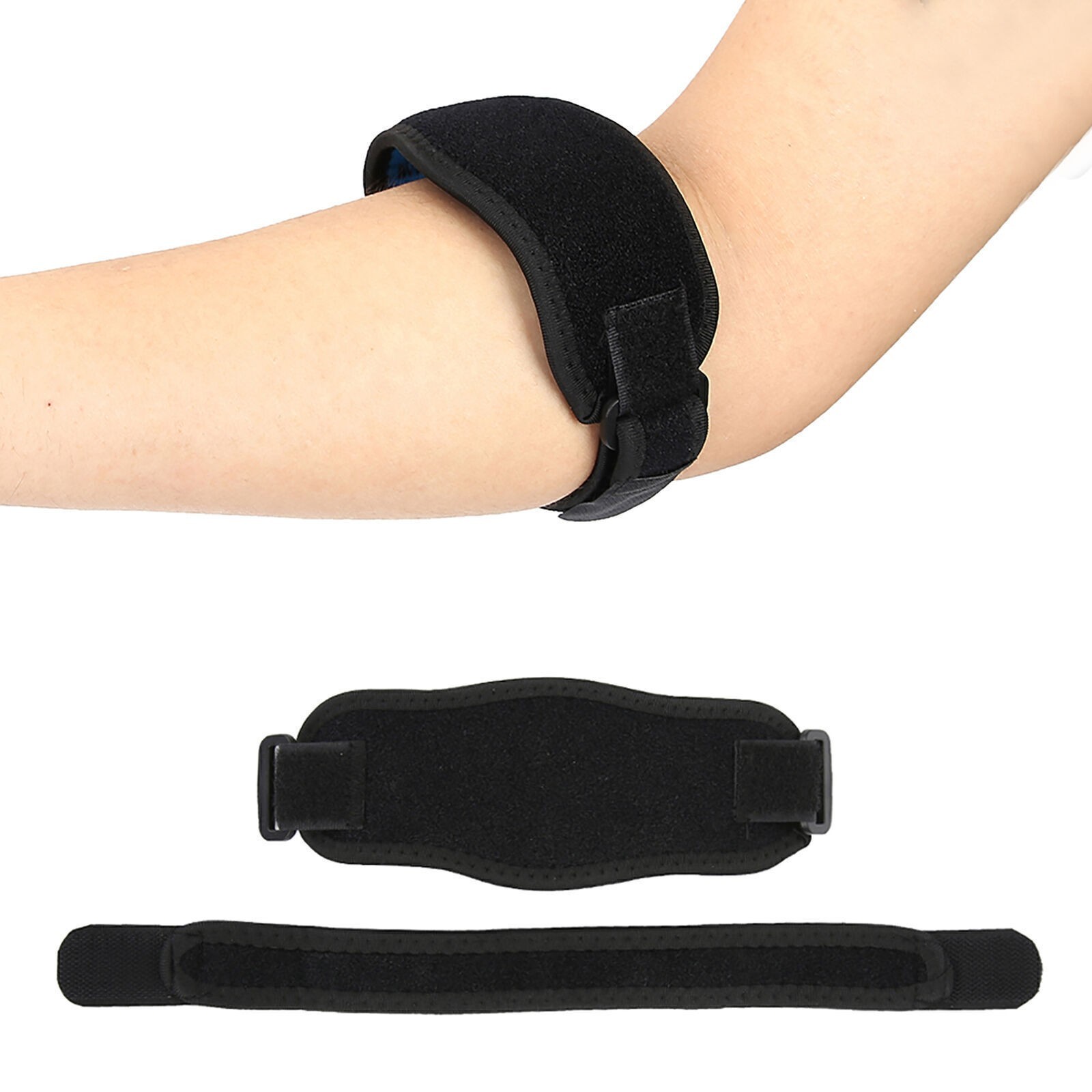 Adults Elbow Support Brace Protector Pad Guard Strap for Tennis Outdoor