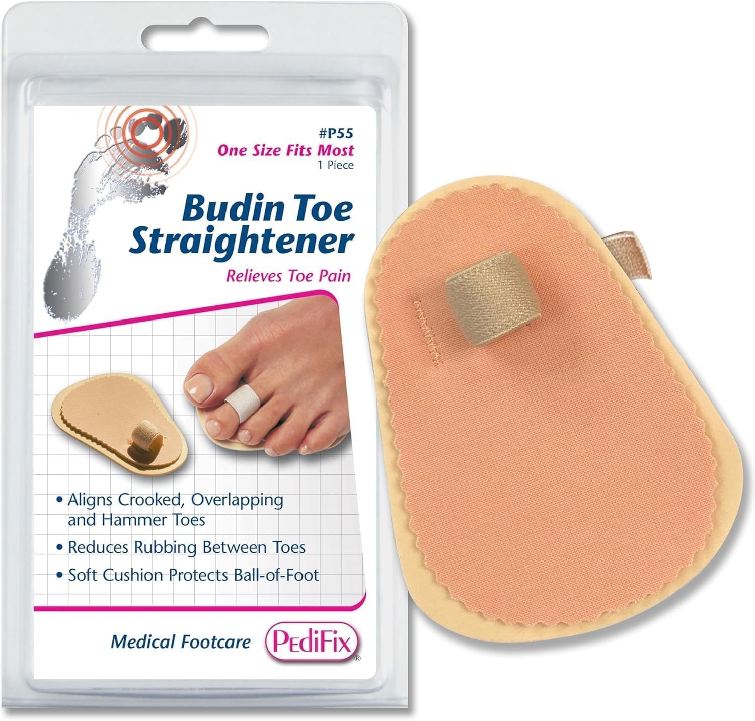 Podiatrists’ Choice Toe Straightener – 3-Pack Toe Aligners Gently Help Realig…